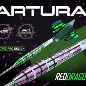 Red Dragon Razor Edge ZX-2 Steel Tip Dart - Horizon Darts