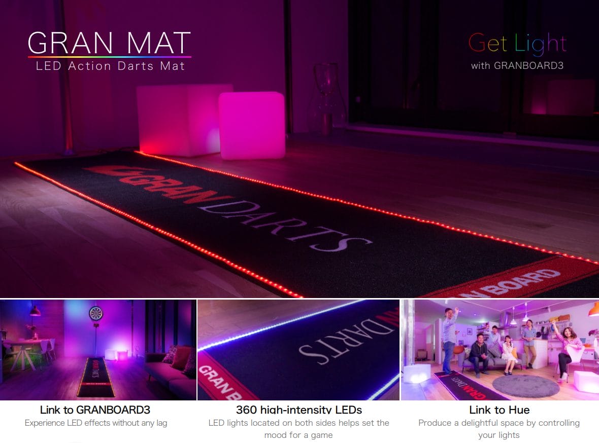 Gran Darts LED MAT