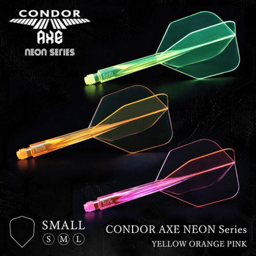 Condor Axe Neon Flight & Shaft Shape Horizon Darts